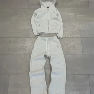 New embroidered retro pattern zipper hoodie Y2K men clothing Harajuku women clothing casual sweatpants couple suit tracksuit