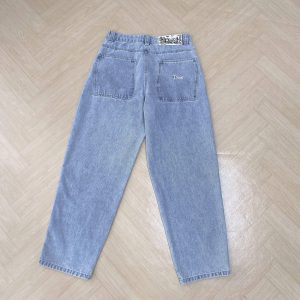 2025 Y2K Dime Jeans for Men Dime Skate Baggy Jeans Embroidery Denim Simple Dime Pants Women Jeans Mujer Hot traf Men jean