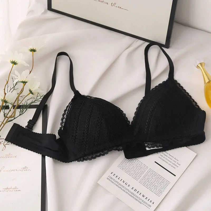 Women's Bra Lace Bras New Underwear Bras for Women Brassiere Sexy Female Wireless Push Up Bra Backless Bralette Lingerie Tops - Image 5