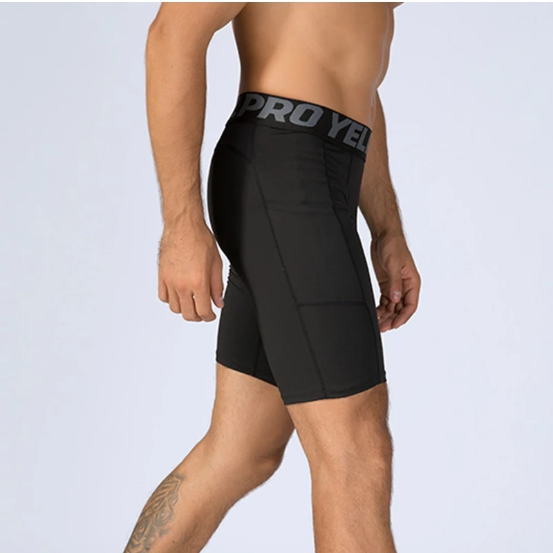 New Design Men's Shorts With Pocket Basketball Shorts Sport Running Tight Fitness Short Trouser Shorts - Image 6