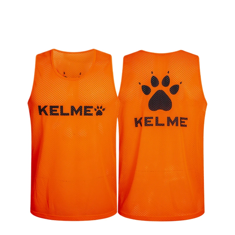 Kelme Sports Tank Top Men's Adult And Children's Football Basketball Training Competition Suit Breathable Tank Top Team Vest - Image 6