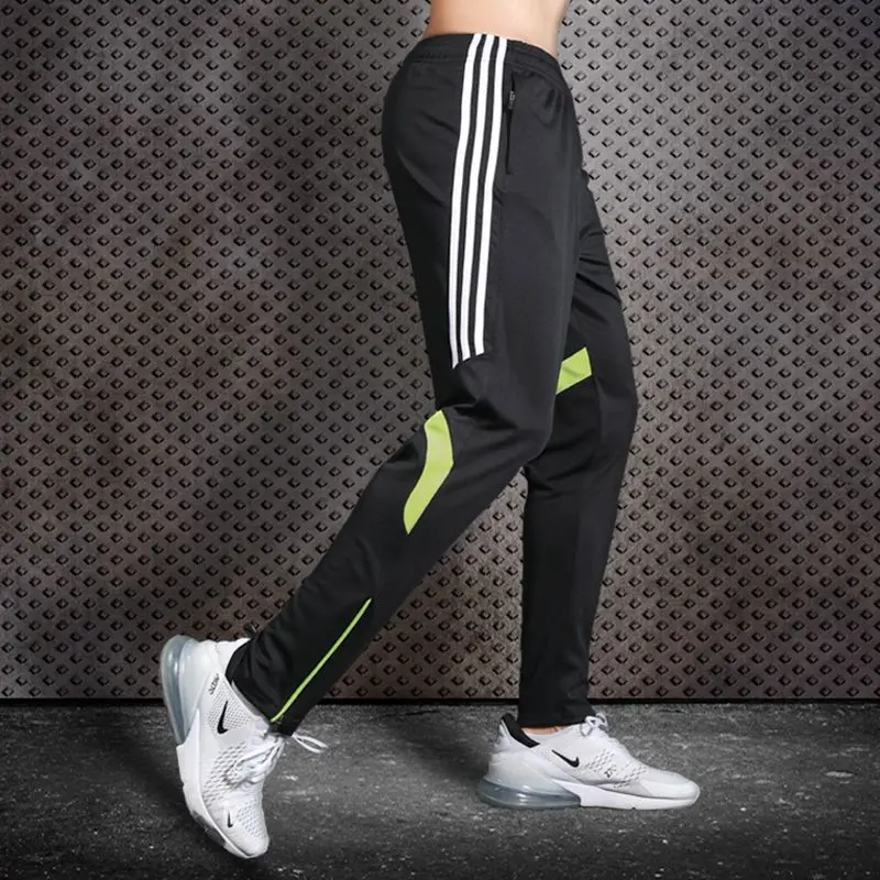 Summer Versatile Casual Sports Straight Pants Men Printed Stripe Elastic Waist Drawstring Pocket Ventilate Thin Loose Trousers - Image 3