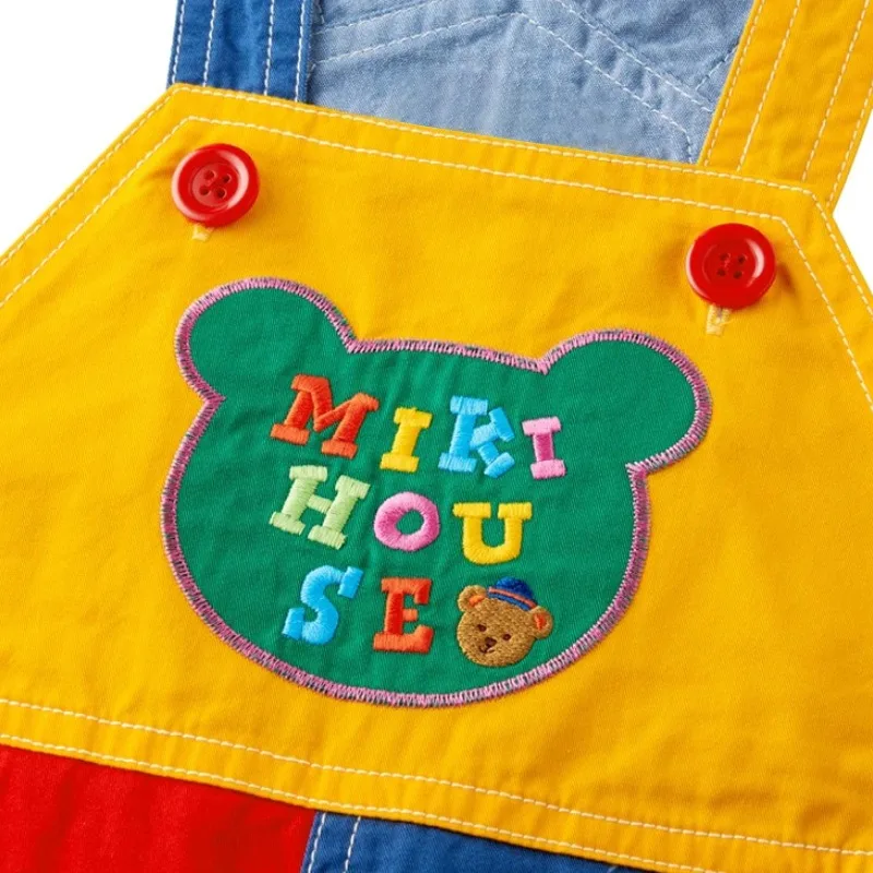 Boys Summer Shorts Overalls Capri Pants Bear Cartoon Baby Girls Rainbow Pant Kids Clothes Baby Pants Boy Baby Jumpsuit 80-120 - Image 3