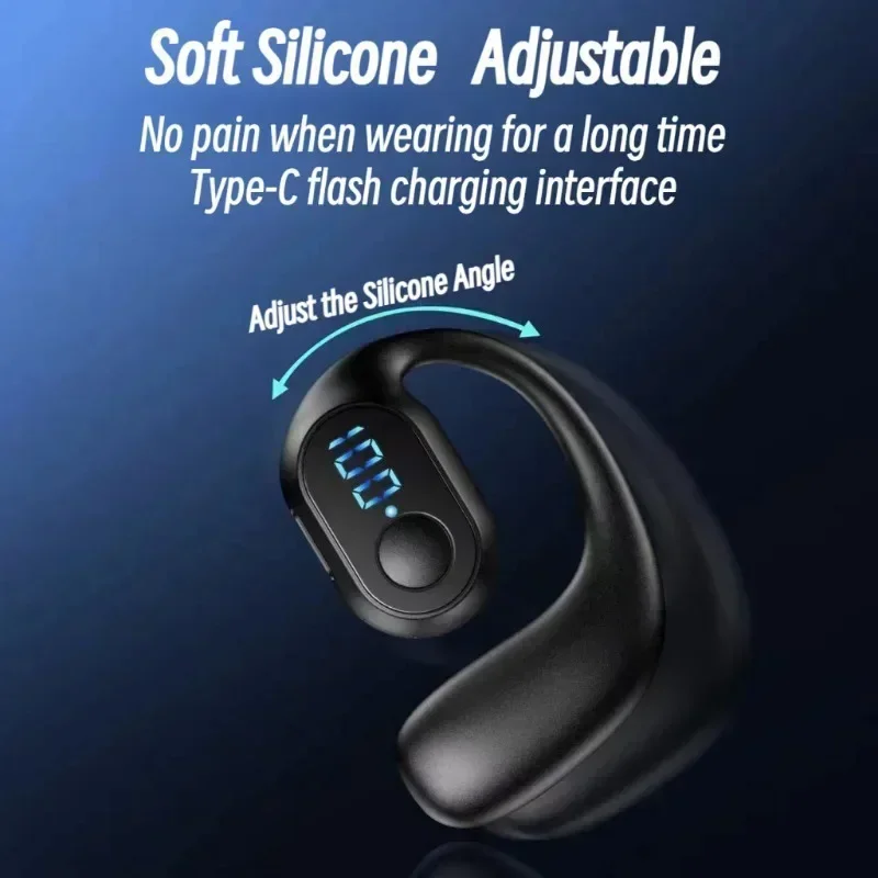 NEW KY2 PRO Wireless Earphones Air Conduction OWS Headphone HiFi Ear-Hook Music Sports Noise Cancel Headset For All Smartphones - Image 4