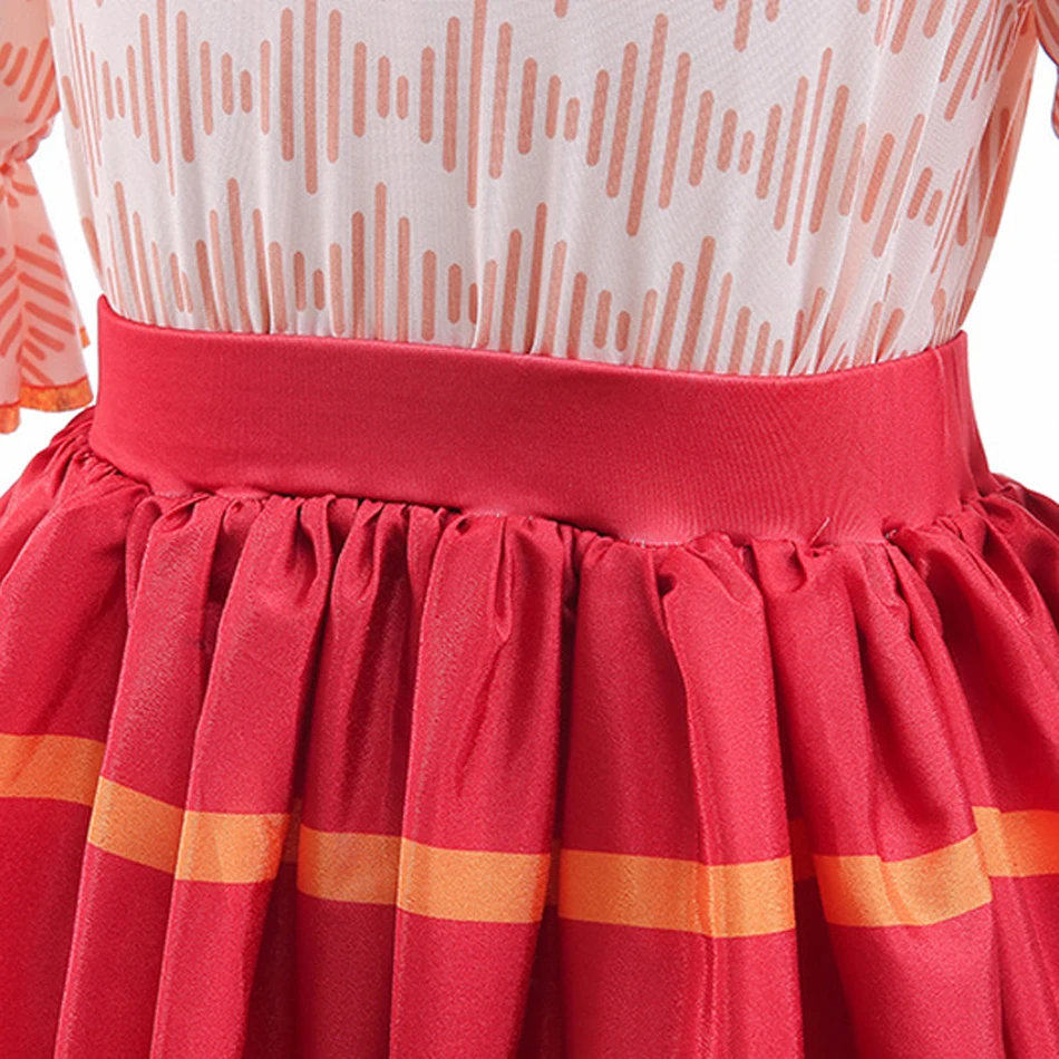 Girls Dolores Costume Kids Encanto Cosplay Princess Dress Children Birthday Carnival Party Vestido Madrigal Clothes Holiday Gift - Image 6