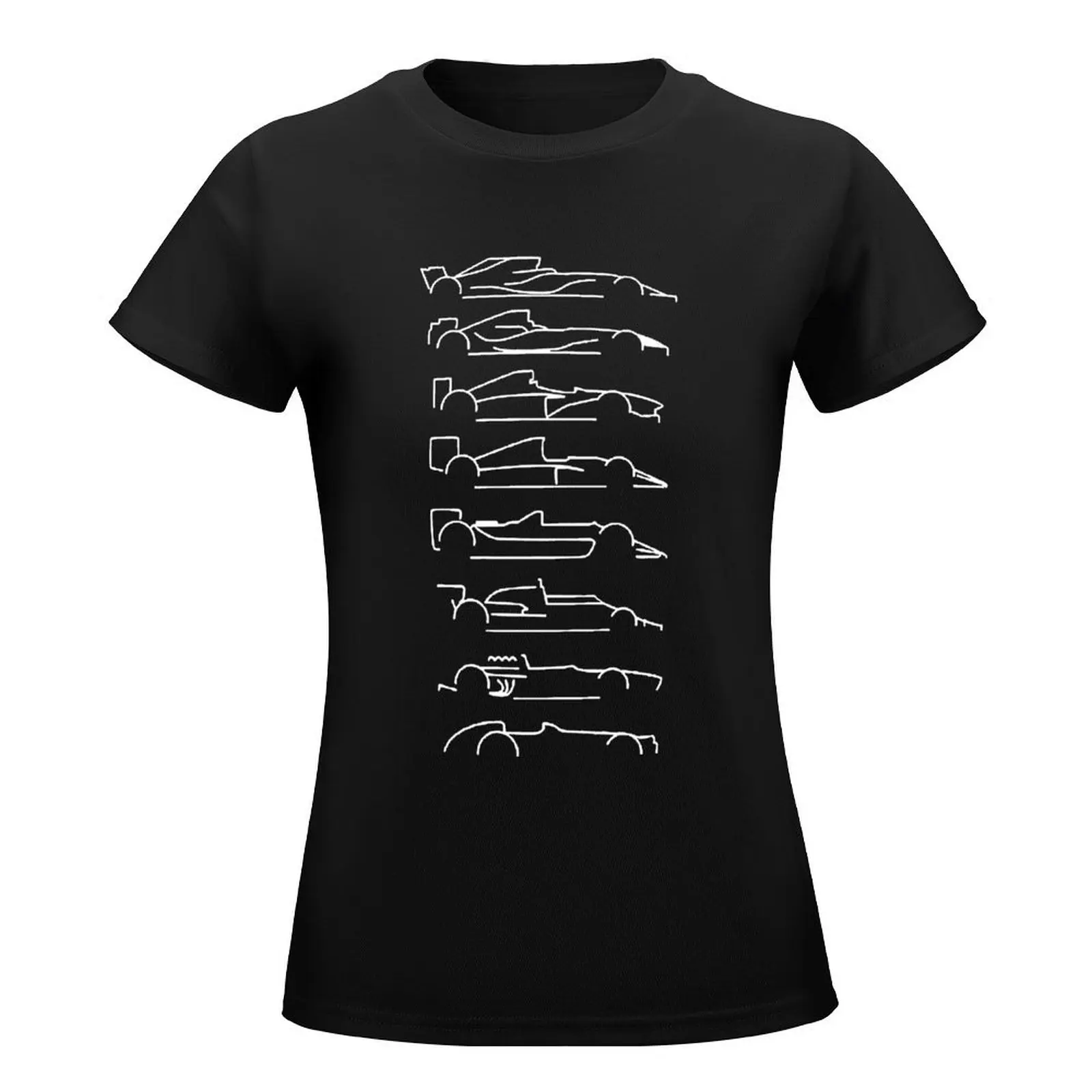 the evolution of F1 T-Shirt hippie clothes lady clothes animal prinfor animal print t-shirts for Women graphic tees funny - Image 2