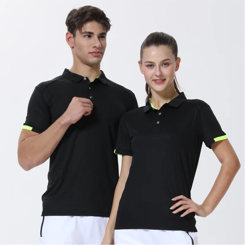 Quick-drying Sports Polo Shirt Custom Print Company Brand Logo Casual Short Sleeved Polo Embroidery Printing Personality Patter - Image 2