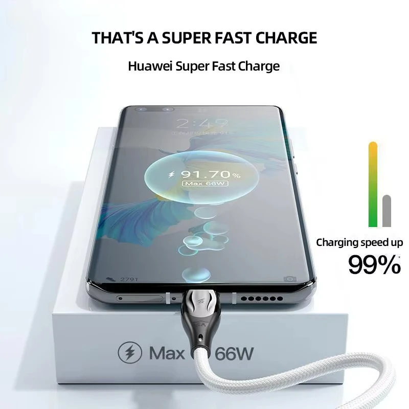 5A Fast Charging Magnet Data Cable Charger Magnetic Usb Metal Fast Charge 2 in 1 TYPE C Micro Usb Connector - Image 3