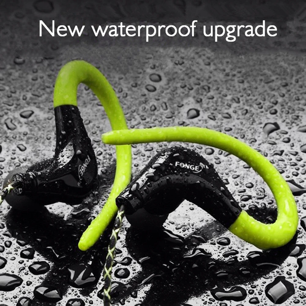 S760 Wired In-ear Waterproof Earphones Ear Hook Earbuds Stereo Super Bass Headphones Sport Headset with Microphone - Image 6