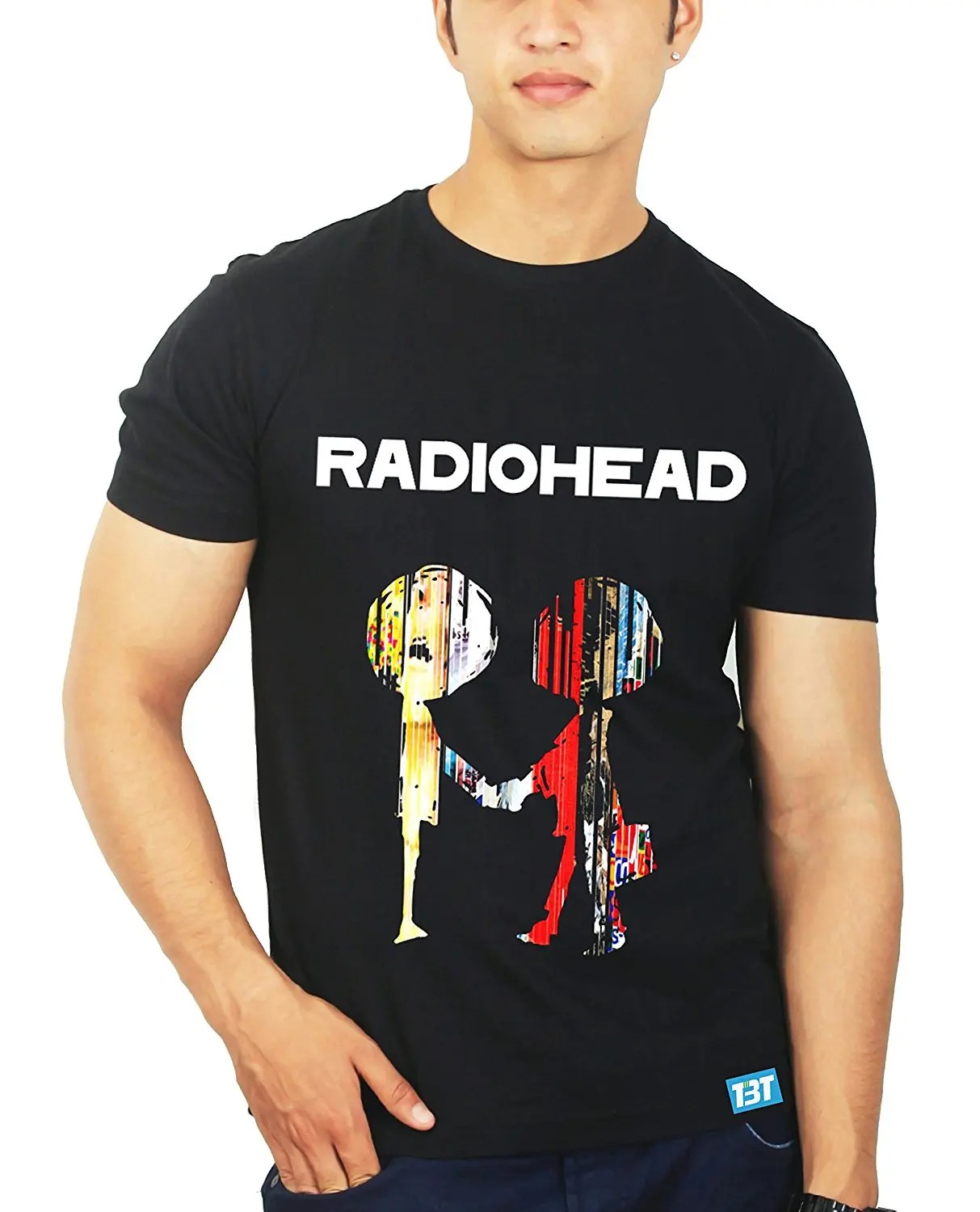 Men’s Radiohead Band T-Shirt The Banyan Tee Round Neck Cotton Music Graphic Casual Top - Image 4