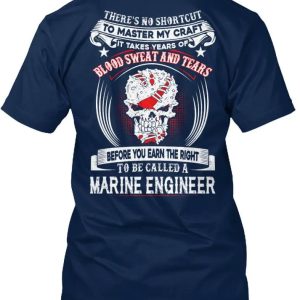 Marine Engineer Movie T-Shirt – Unisex Cotton Casual Graphic Tee
