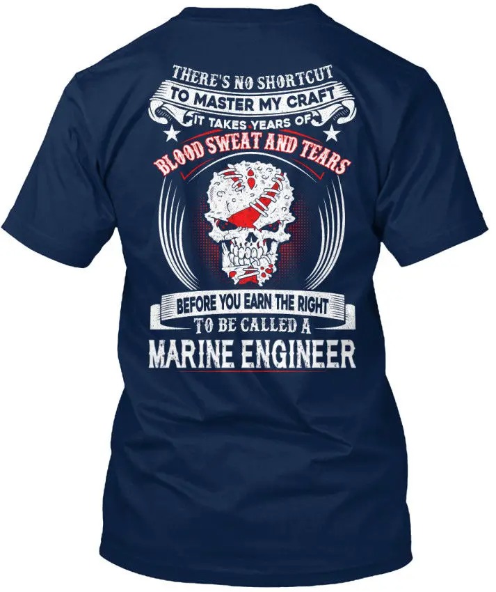 Marine Engineer Movie T-Shirt – Unisex Cotton Casual Graphic Tee - Image 2