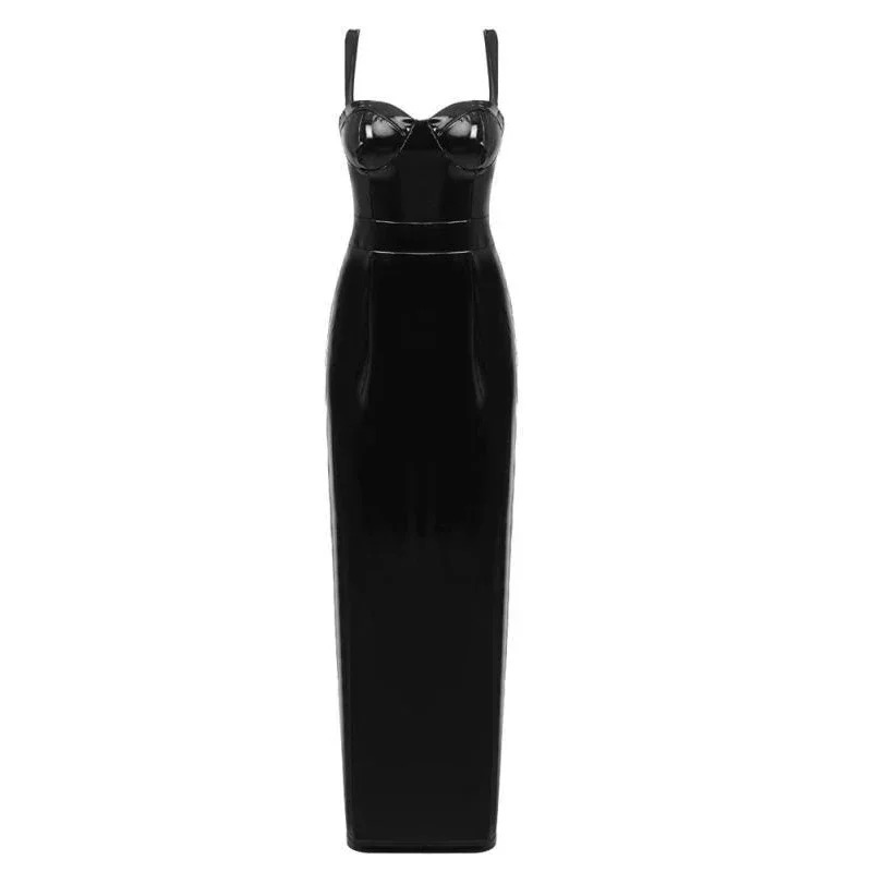 Sisterlinda Women Sexy Mesh See Through Bodycon Mini Dress Long Sleeve Off Shoulder Party Clubwear - Image 3