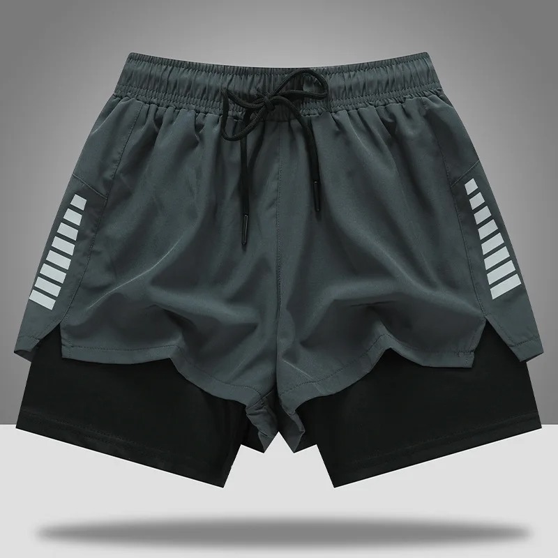 Men’s 2-in-1 Gym Shorts – 5 Inch Compression Lined Quick-Dry Running & Training Shorts - Image 4