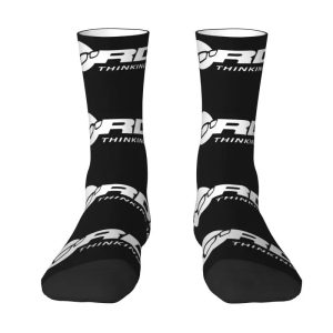Korda-Inspired Fishing Crew Socks – Fun Fish Print for Men & Women